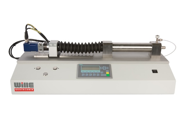 Bishop And Wesley Triaxial Testing Device APS Wille Geotechnik